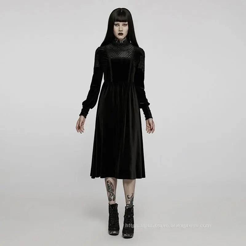 Argos Midi Dress | Gothic Dress