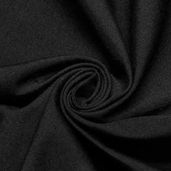 Asphyxia Button-up Shirt With Buckles (Black No. 1) - PunkRave