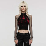 Bathory - Punk Halterneck Top - PunkRave