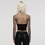 Bathory - Punk Halterneck Top - PunkRave