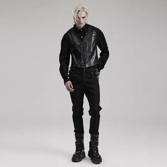 Candlemass Printed Waistcoat - PunkRave