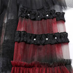 Chroma Tiered Skirt (Red Eye) My Store