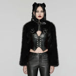 Cindralis Fur Jacket - PunkRave