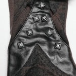 Dark Descent - PU Gloves - PunkRave