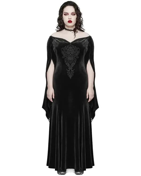 Dark Majesty Maxi Dress - PunkRave