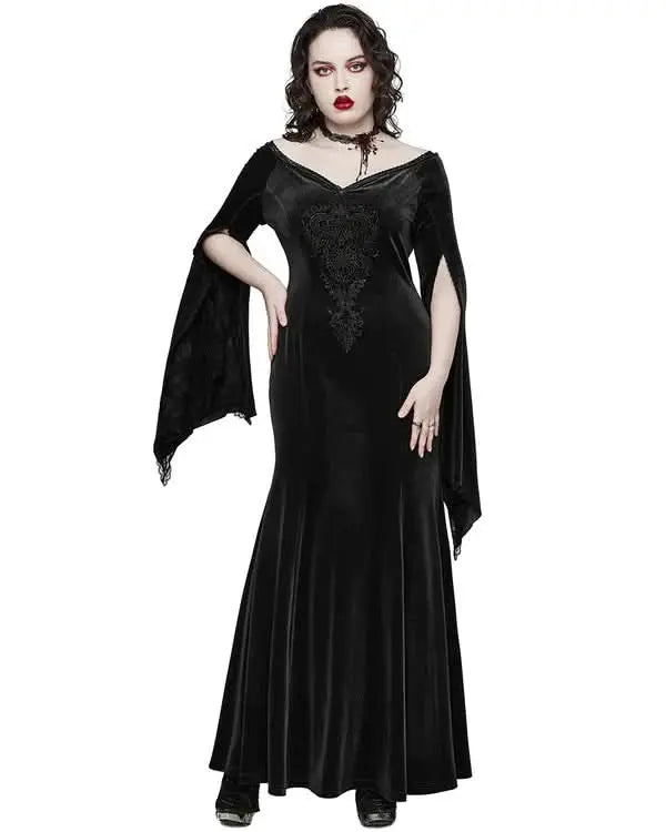 Dark Majesty Maxi Dress - PunkRave