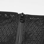 Evoken's Elegy - Mesh Structured Corset - PunkRave
