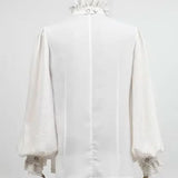 Gothic Ruffled shirt - PunkRave