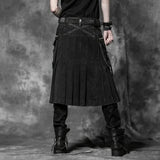 Gothic plaid kilt - PunkRave