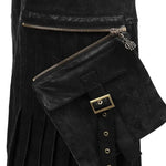 Gothic plaid kilt - PunkRave
