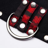 Incubus Short Hoodie With Chains - PunkRave