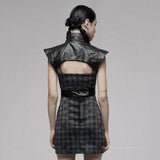 Live Wire PU Cropped Jacket - PunkRave