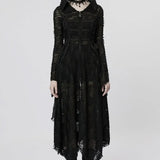 Neon Nightfall Distressed Coat - PunkRave