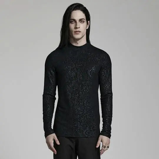 Obsidianwave Printed Shirt - PunkRave