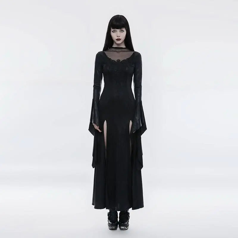 Gothic Mesh Dress | Reign of Shadows