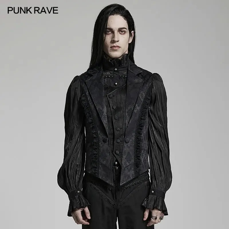 Sargeist Printed Waistcoat - PunkRave