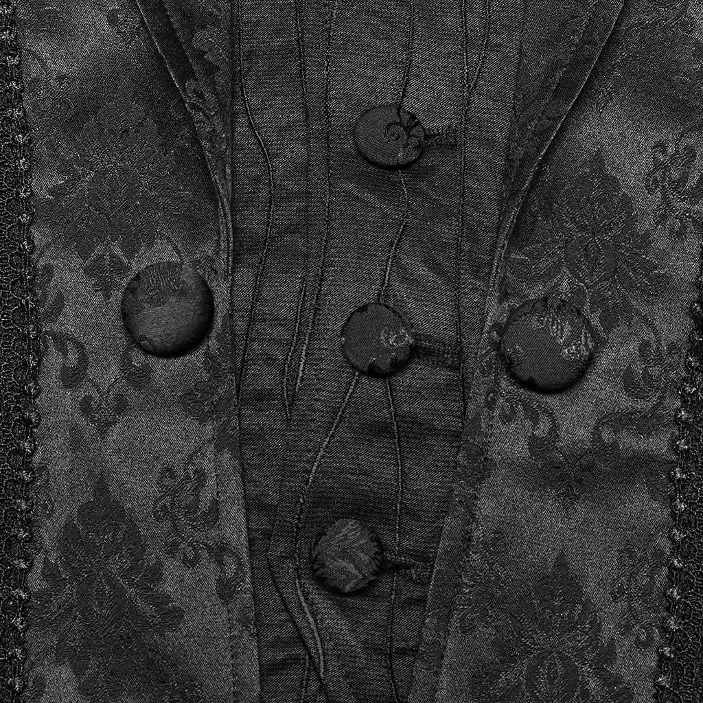 Sargeist Printed Waistcoat - PunkRave