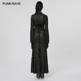 Shadowed Arachnid Maxi Dress - PunkRave