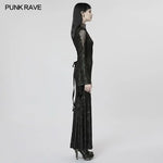 Shadowed Arachnid Maxi Dress - PunkRave