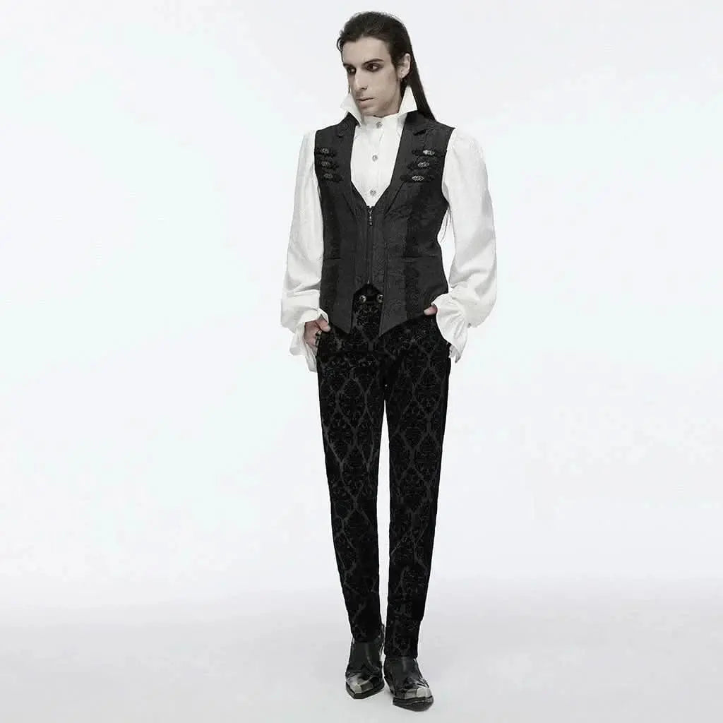 Sombracrest Waistcoat Vest - PunkRave