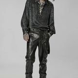 Urban Rebel PU Leather Pants - PunkRave