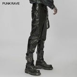 Urban Rebel PU Leather Pants - PunkRave