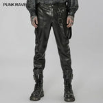 Urban Rebel PU Leather Pants - PunkRave