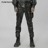 Urban Rebel PU Leather Pants - PunkRave