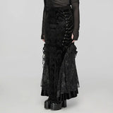 Vehemence Velvet Skirt - PunkRave
