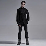 Void Printed Dress Shirt - PunkRave
