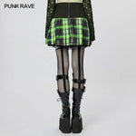 Y2K Chic Pleated Mini Skirt - PunkRave