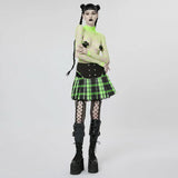 Y2K Chic Pleated Mini Skirt - PunkRave