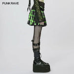 Y2K Chic Pleated Mini Skirt - PunkRave