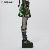 Y2K Chic Pleated Mini Skirt - PunkRave