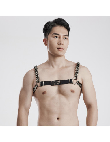 Chains and Leather - Punk Chain Harness