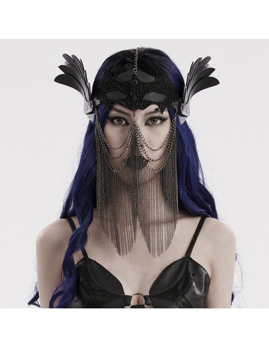 Ivy - Mask with Chain Tassels