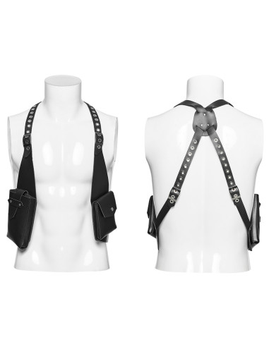 Wraith - Gothic Harness with Pockets