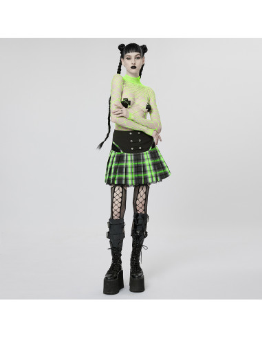 Y2K Chic Pleated Mini Skirt