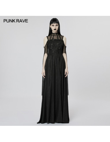 Gothic Majesty Maxi Dress