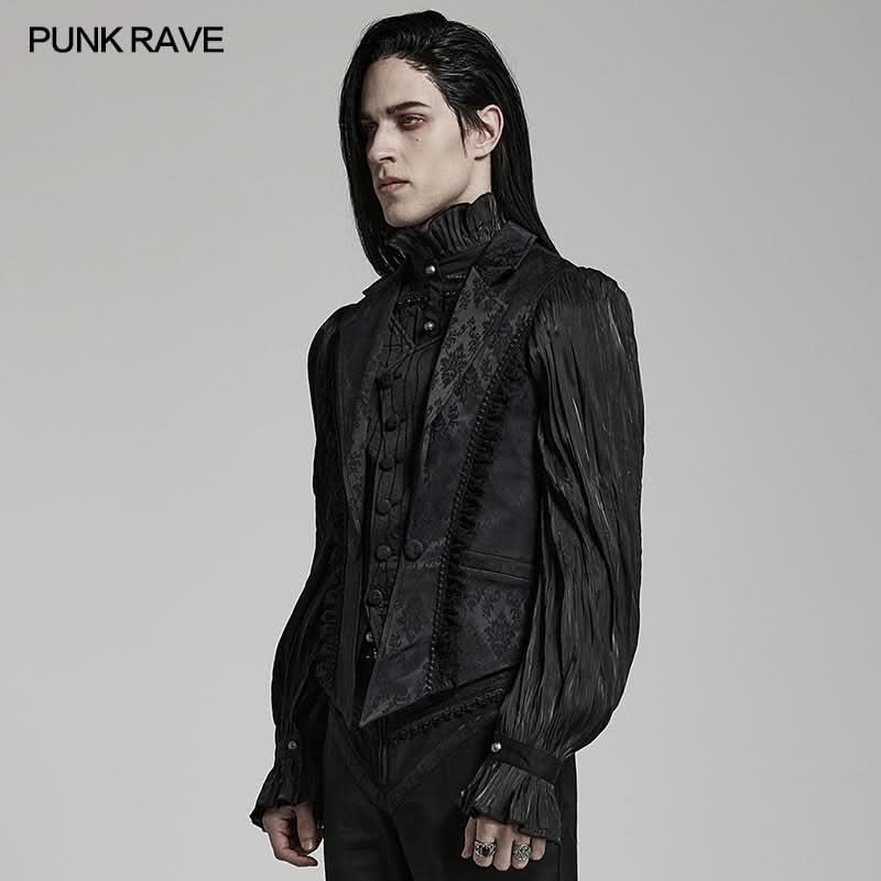 Sargeist Printed Waistcoat - PunkRave