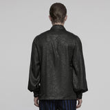 Alchemite Gothic Brocade Lace Shirt Men's