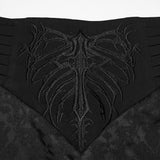 Penumbra Men's Gothic Trousers with Cross in Black