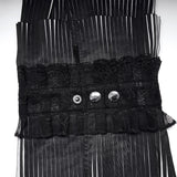 Wolfsbane Women's Gothic Collar in Black & White
