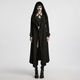 Hollow Crown Women's Gothic Knit coat in Black