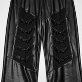 Nightshade Panel Cyber Faux Leather Leggings