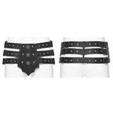 Animism Gothic Distressed Belt Men's
