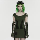 Lilitu Punk Mesh Knit Shirt