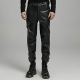 Crepuscule Men's Gothic Trousers in Black