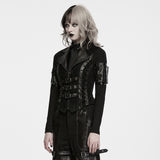 Carmilla Lace-Up Zipped Waistcoat
