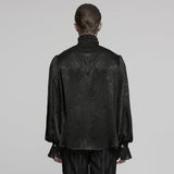 Bestial Gothic Black Lace Shirt Men's